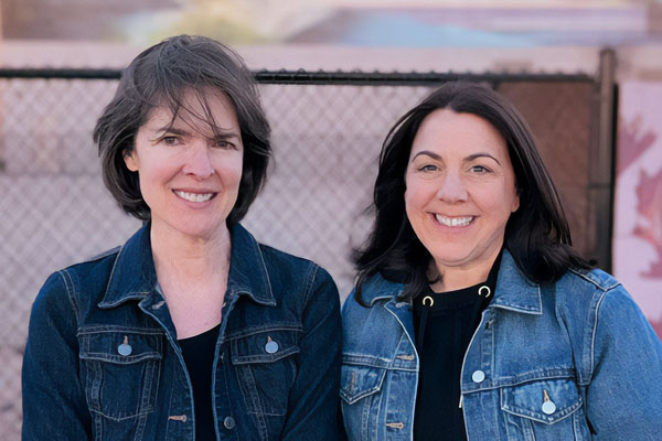 Image of founders Gina and Traci